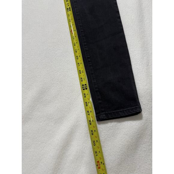 St Johns Bay Womens Mid Rise Size 4 Skinny Fit Black Jeans - Picture 9 of 9